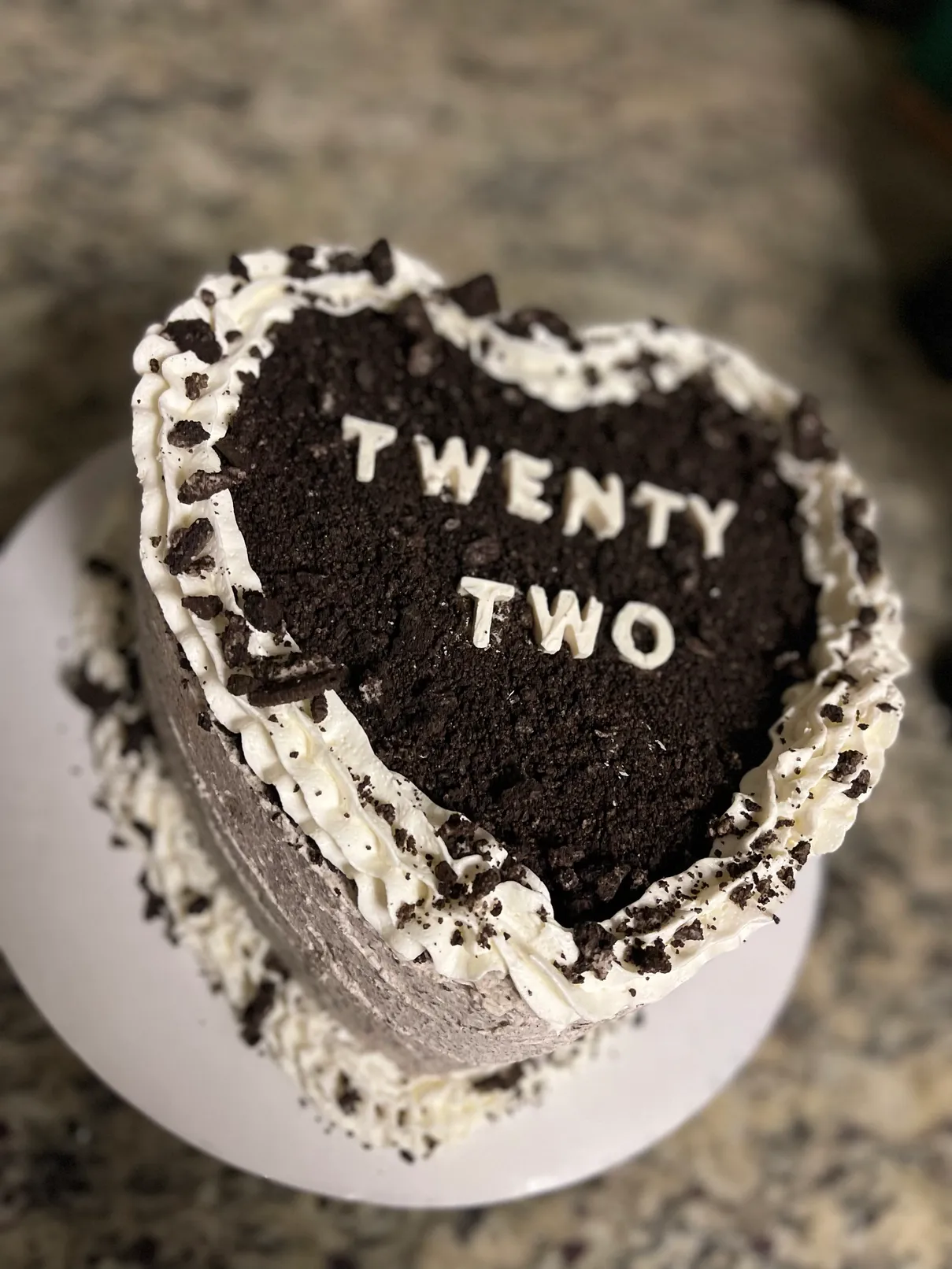 Custom Heart Cakes